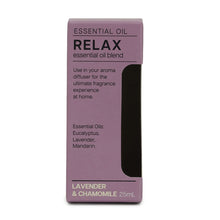 Relax Lavender and Chamomile Essential Oil Blend 25ml