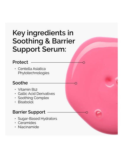 Soothing & Barrier Support Serum for Sensitive Skin, Hydration, Redness, Barrier Repair 30ml