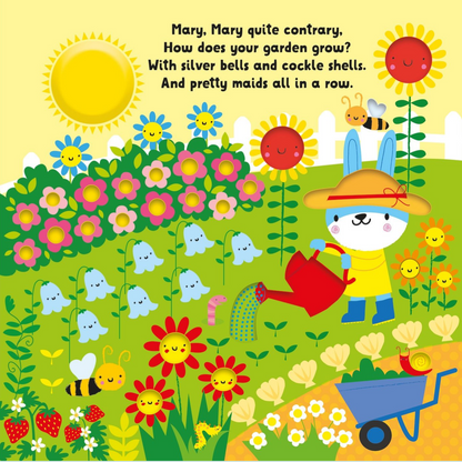 Baby’s Very First Nursery Rhymes Playbook (Board Book) by Fiona Watt Kids Interactive Sound Book