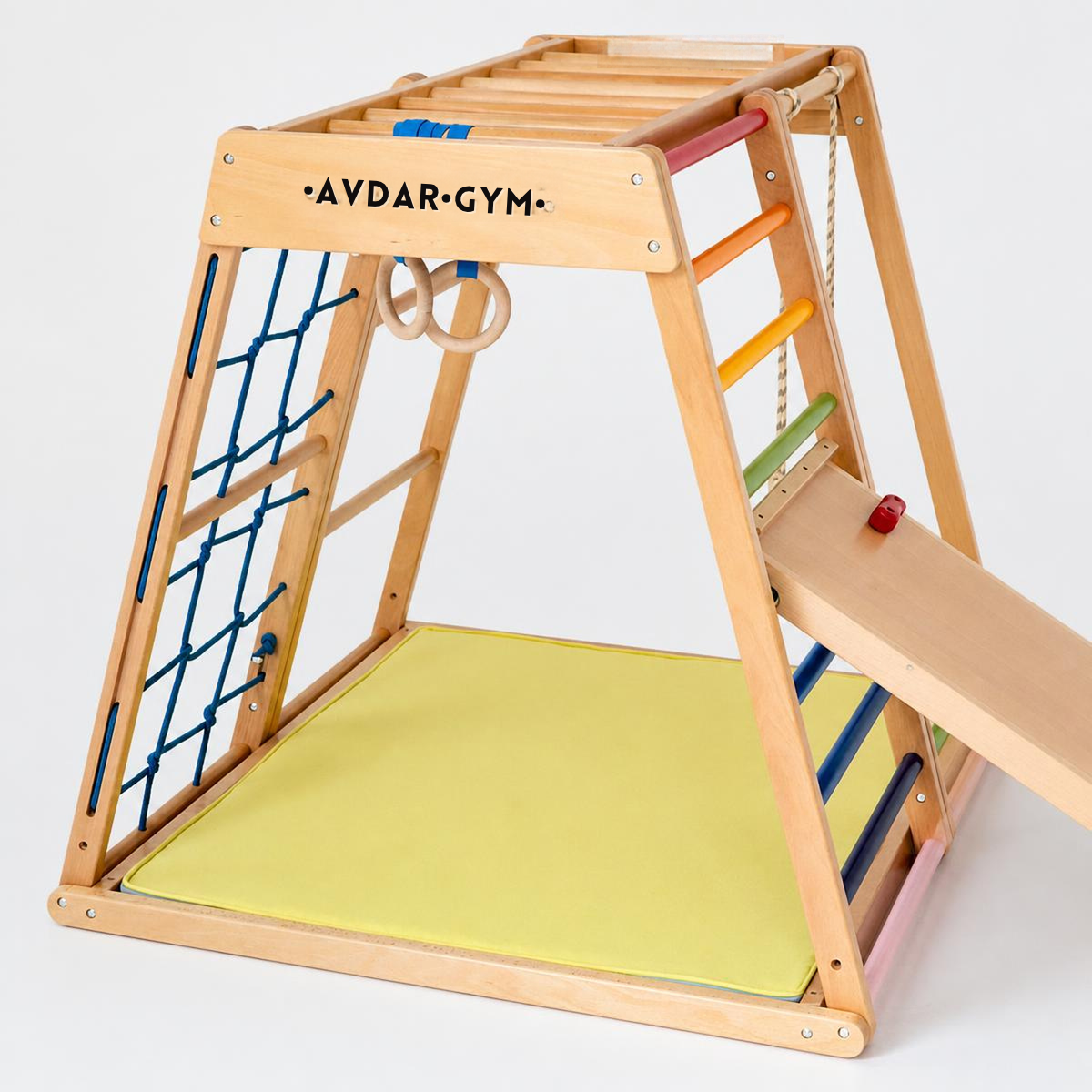 Foam Mat Yellow Climbing Gym Accessories by Avdar Toys 115x95x4.5cm Kids Furniture 12m+ (Bulky Item)