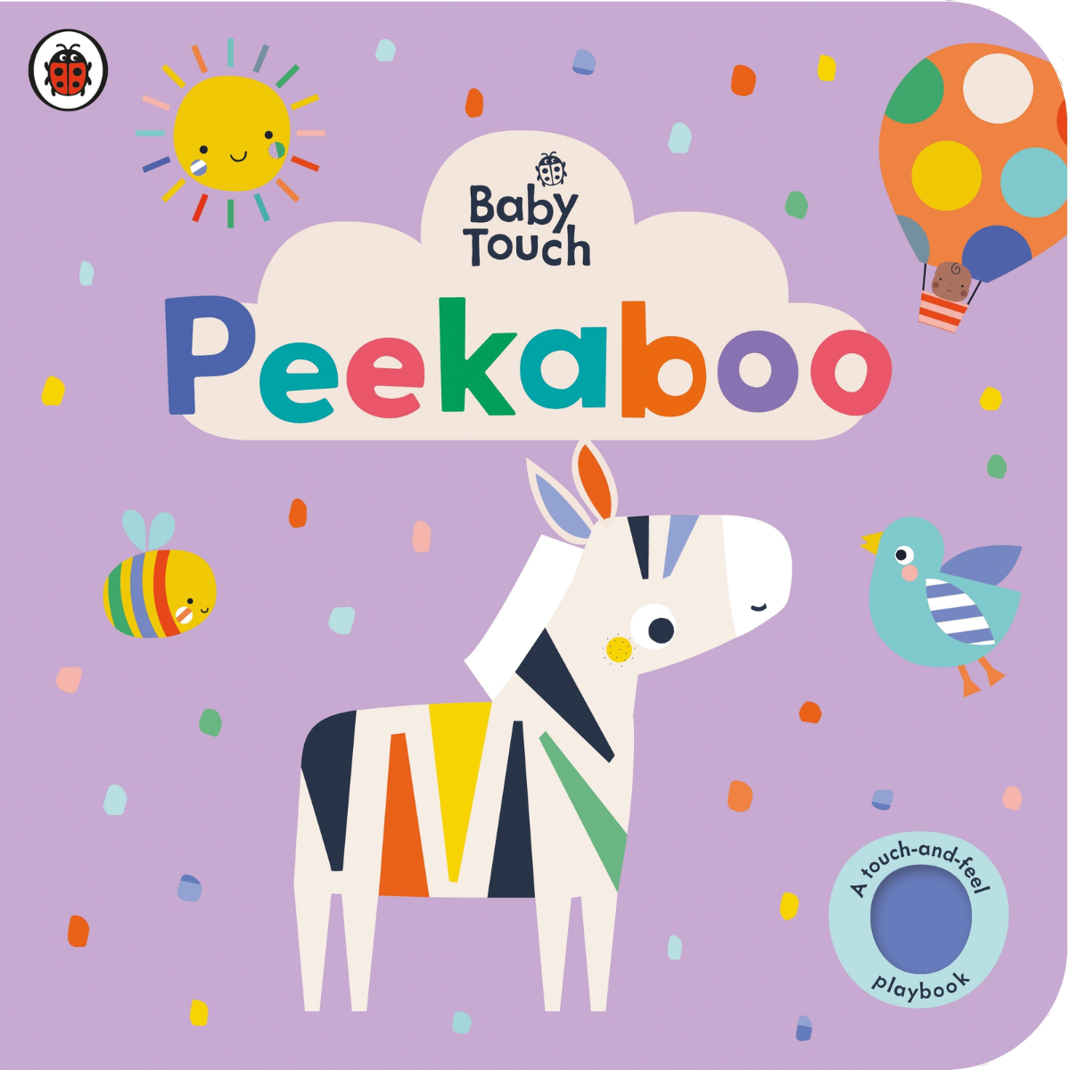 Baby Touch Peekaboo Touch and Feel (Board Book) from Lemon Ribbon Studio Interactive Kids Picture Book