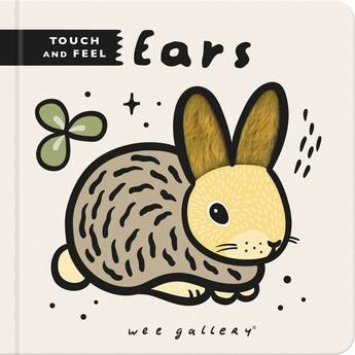 Ears Wee Gallery Touch and Feel (Board Book) Kids Interactive Book Baby Developmental Toys for Toddler Gifts Idea