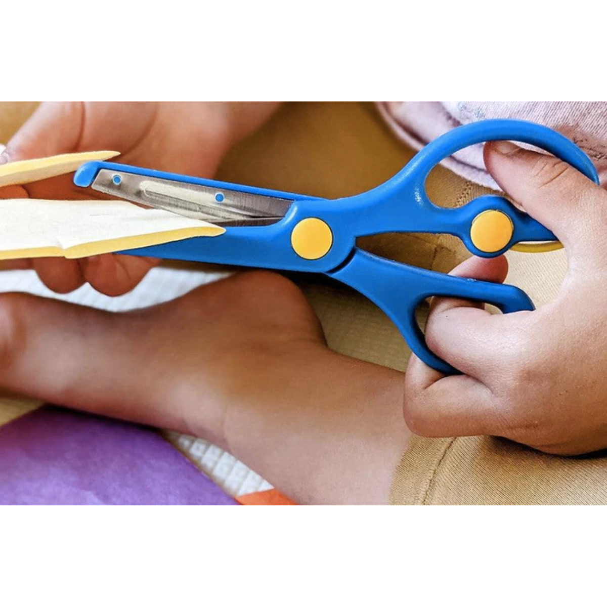 Specialty Scissors by Educational Colours Stationary Montessori Practical Life Materials Art and Crafts for Kids Best Seller 3yrs+