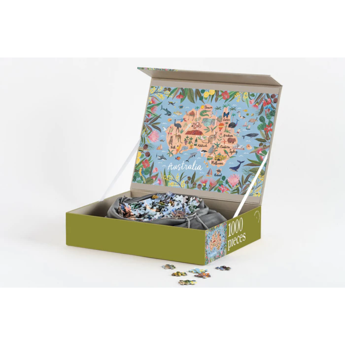 1000 Piece Jigsaw Puzzle Australia Edition by Journey of Something 12yrs+