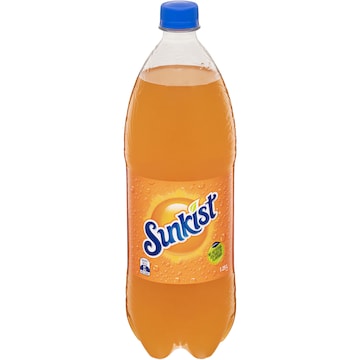 Sunkist Orange Soft Drink Bottle 1.25L