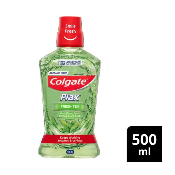 Plax Mouthwash Fresh Tea