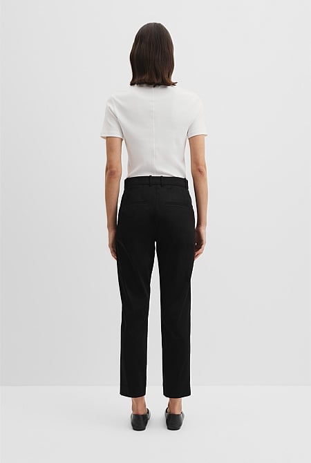 Cotton Sateen Pant