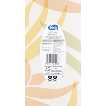 Vevelle Aloe Vera Tissues 3Ply 95 pack