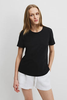 Australian Good Earth Cotton Slub Short Sleeve T-Shirt