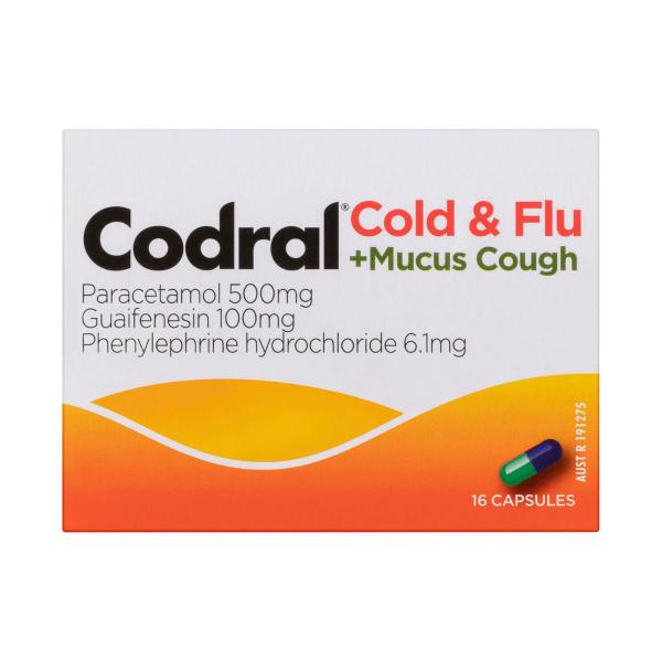 CODRAL RELIEF 6 SIGNS COLD & FLU CAPSULES