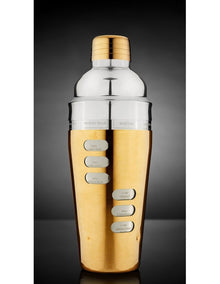 Aurora Recipe Cocktail Shaker in Gold