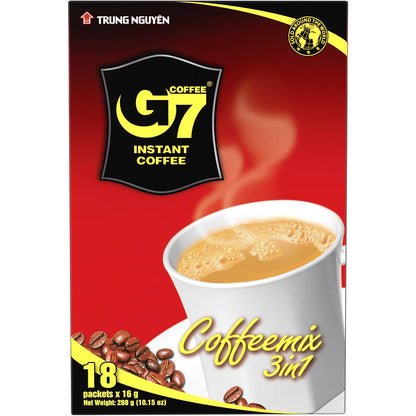 G7 3 In 1 Coffee Mix 16G x18 Pack