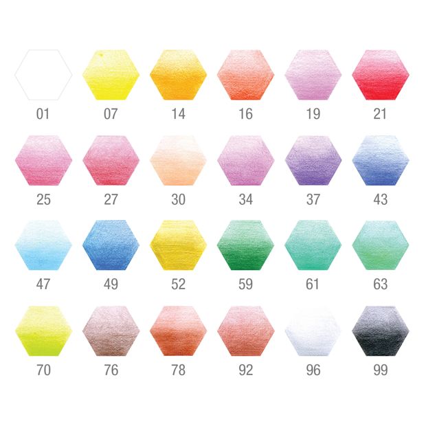 Faber Castell 24 Pack Classic Colour Pencils - Assorted