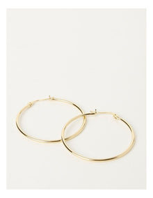 40mm Hoop Earring  in Gold