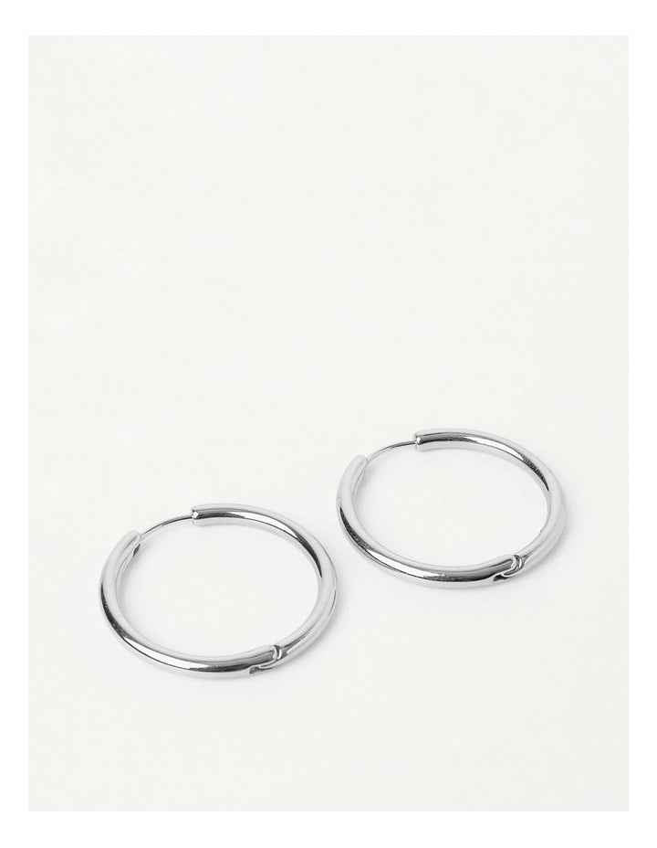 Classic Hoop Earring in Silver