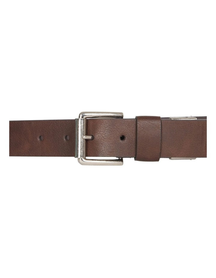 Belt Gift 2 Pack in Brown/Black