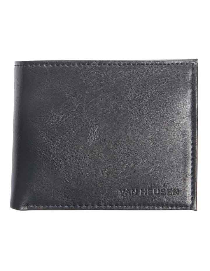 Belt and Wallet Gift Set in Black