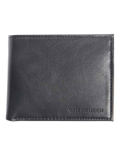 Belt and Wallet Gift Set in Black