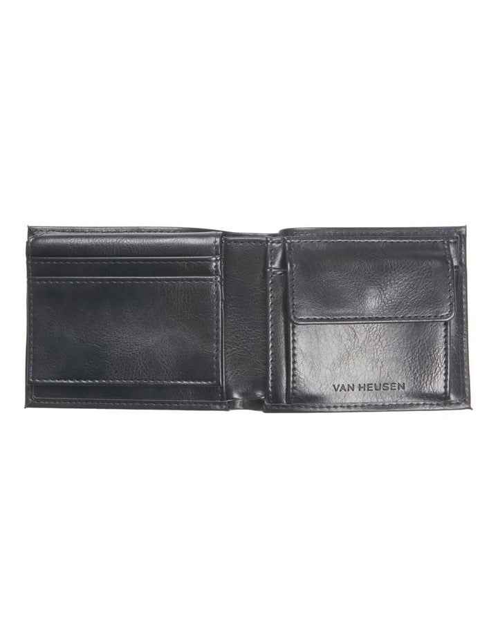 Belt and Wallet Gift Set in Black
