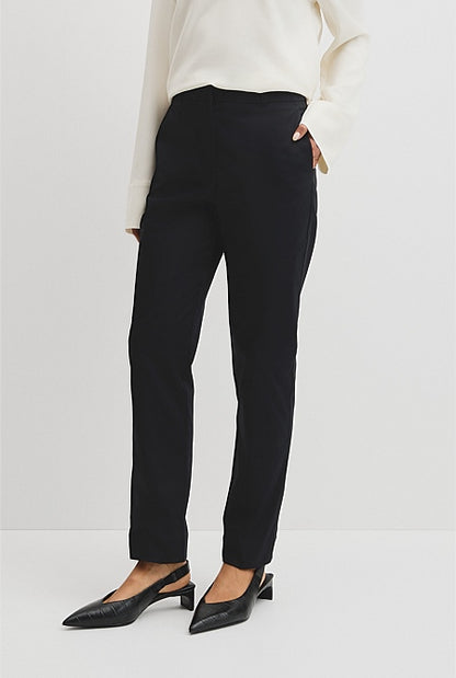 Cotton Sateen Pant