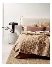 Jaipur Standard Pillowcase in Bronze