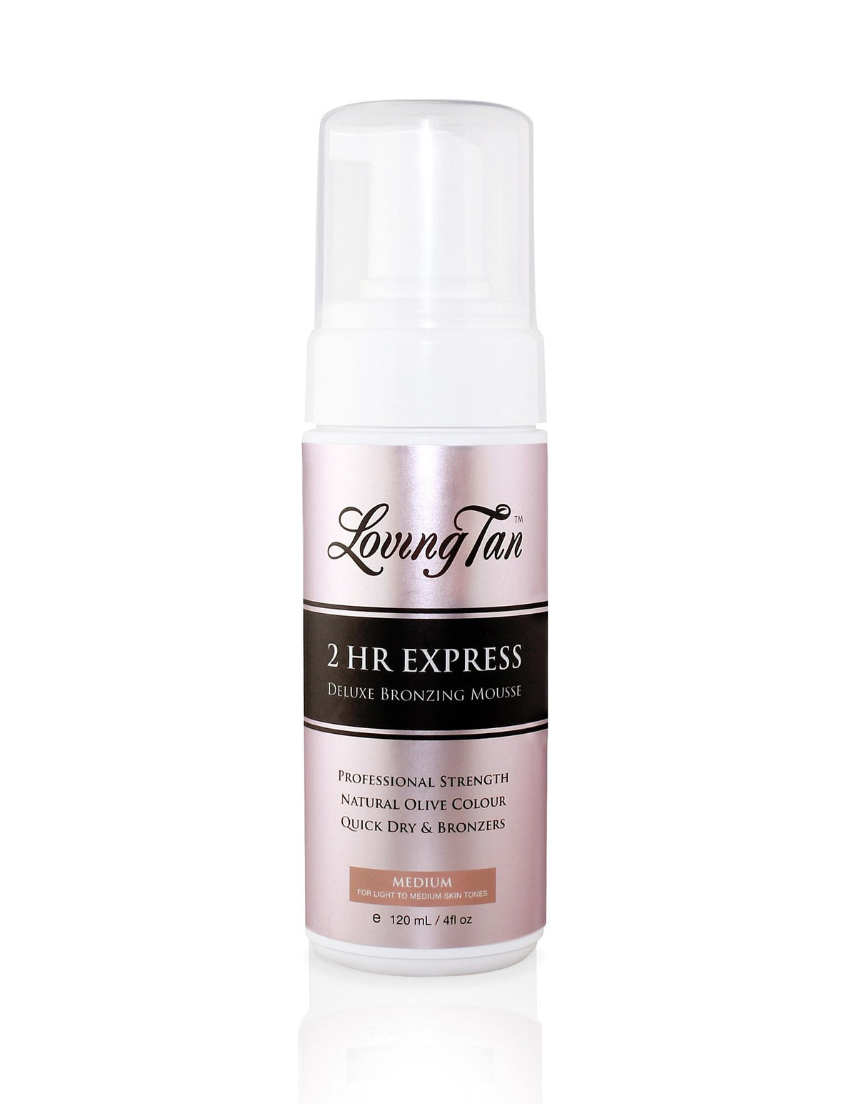 2 Hour Express Tanning Mousse Medium 120ml