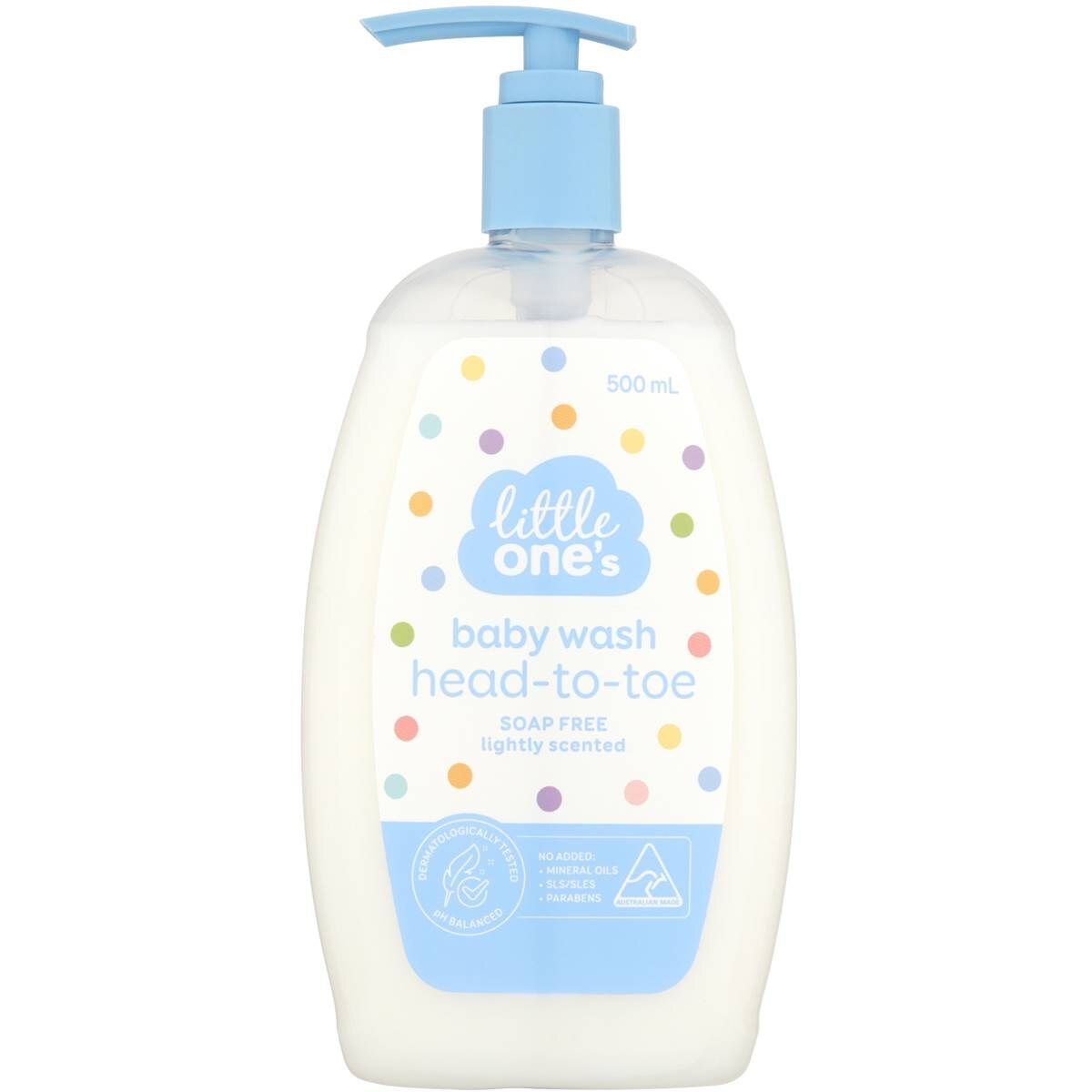 Little One's Baby Wash Head To Toe 500ml