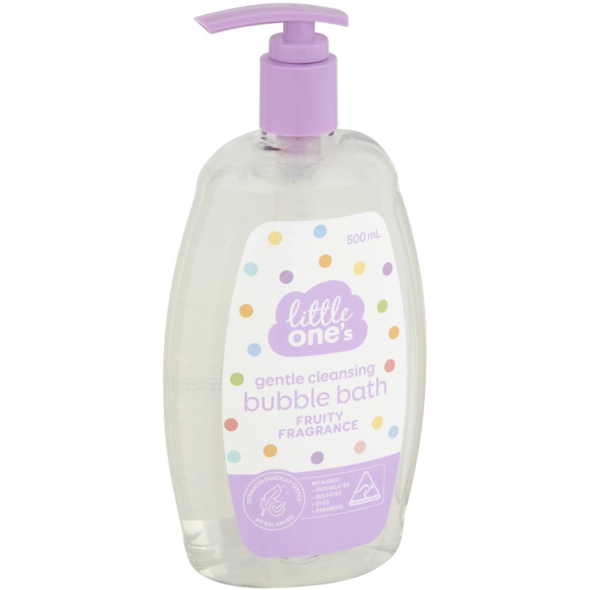 Little One's Gentle Cleansing Bubble Bath Fruity Fragrance 500ml