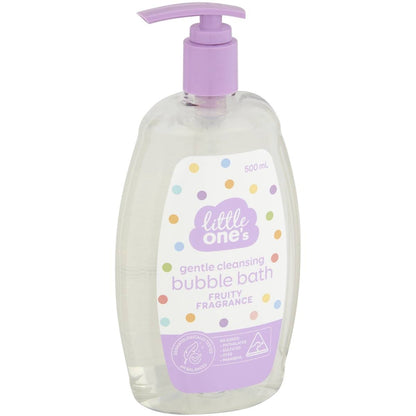 Little One's Gentle Cleansing Bubble Bath Fruity Fragrance 500ml