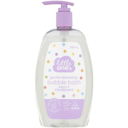 Little One's Gentle Cleansing Bubble Bath Fruity Fragrance 500ml