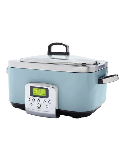 Elite Slow Cooker 6L in Blue Haze PFAS-free coating