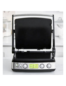 Elite Non-Stick 3-in-1 Contact Grill & Indoor BBQ, Black PFAS-free coating