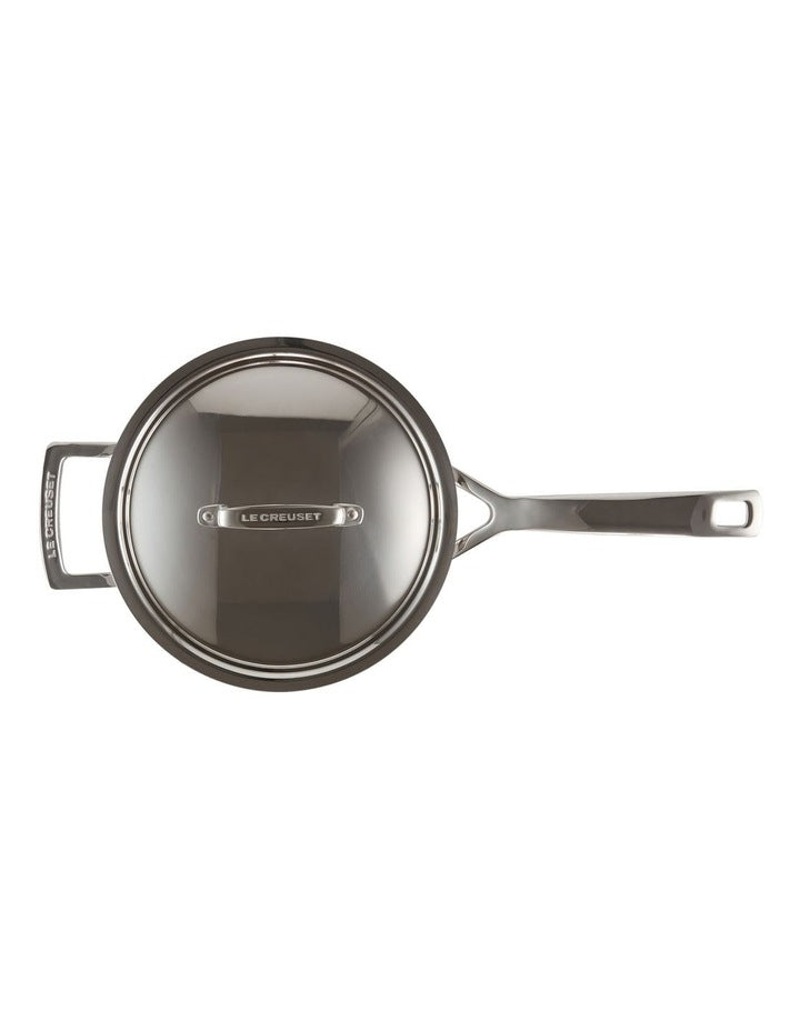 Classic 3-Ply Stainless Steel Saucepan 20cm w Helper Handle