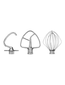 Beater Set 3 Piece For Tilt Head Stand Mixer in Stainless Steel 5KSM5TH3PSS