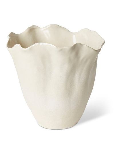 Emaline Vase in Cream