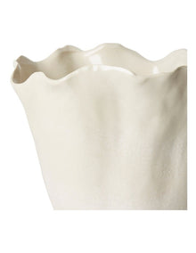 Emaline Vase in Cream