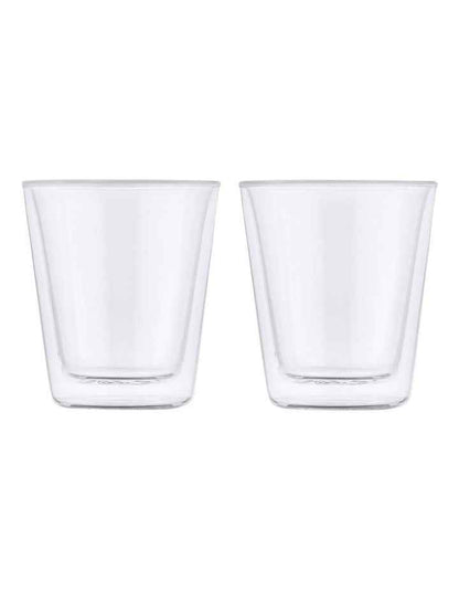 Blend Double Wall Conical Cup 200ml Set of 2 Gift Boxed
