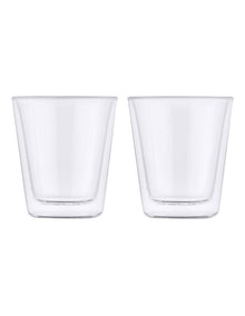 Blend Double Wall Conical Cup 200ml Set of 2 Gift Boxed