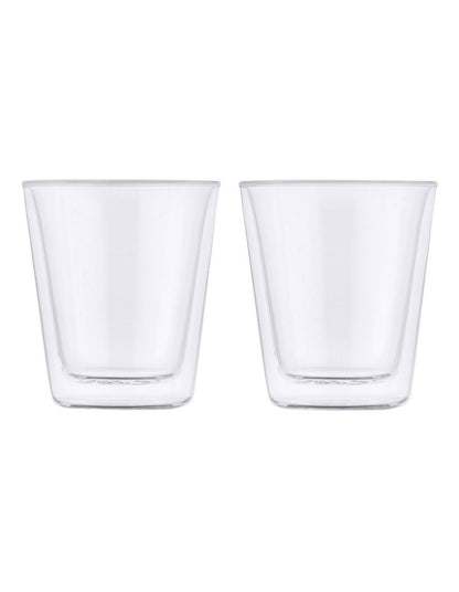 Blend Double Wall Conical Cup 200ml Set of 2 Gift Boxed