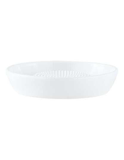 White Basics Ginger/Garlic Grater Gift Boxed  9cm in White