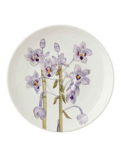 Royal Botanic Gardens Australian Orchids Cup & Saucer 240ml Gift Boxed Lilac