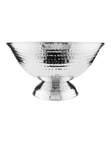 Cocktail & Co Lexington Hammered Champagne Bowl in Silver