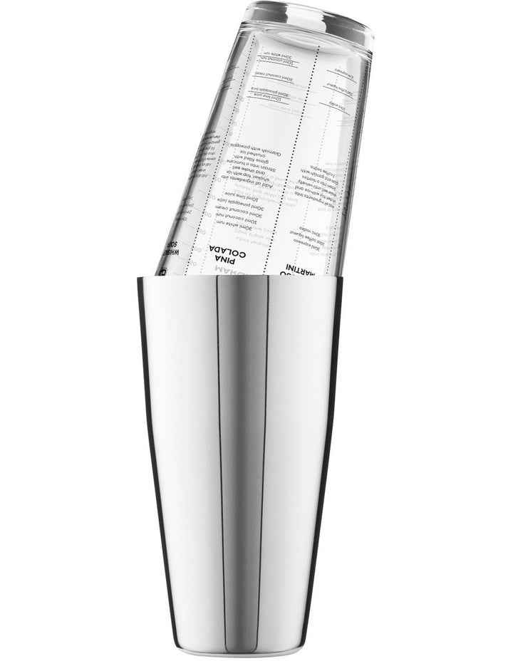 Cocktail & Co Boston Cocktail Recipe Shaker 400ml Gift Boxed
