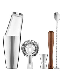 Cocktail & Co Boston Cocktail Shaker Set of 5 Gift Boxed