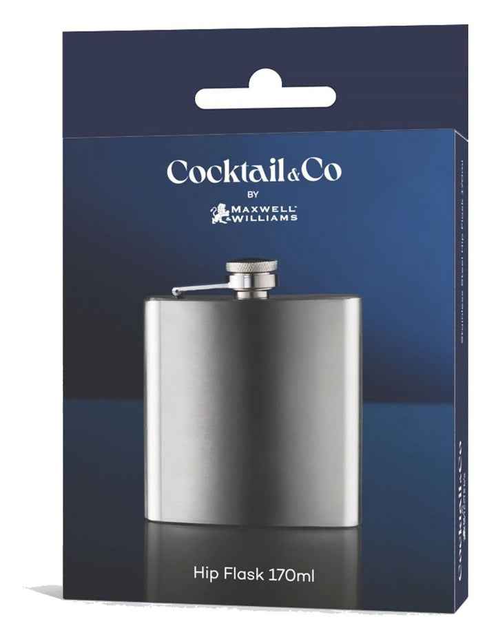 Cocktail & Co Hip Flask 170ml Stainless Steel Gift Boxed