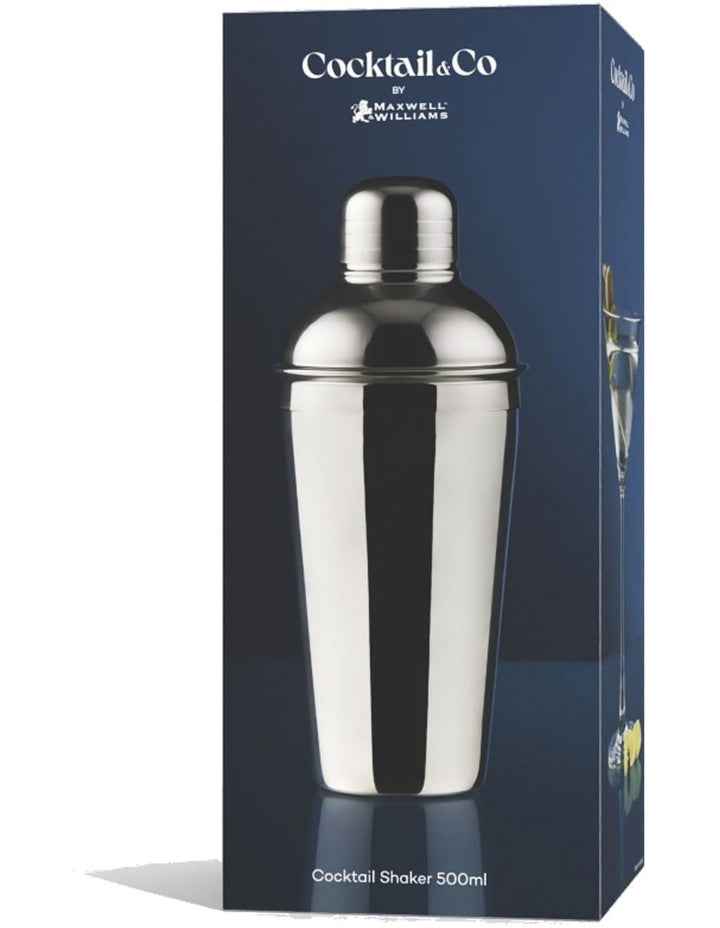 Cocktail & Co Cocktail Shaker 500ml Stainless Steel Gift Boxed