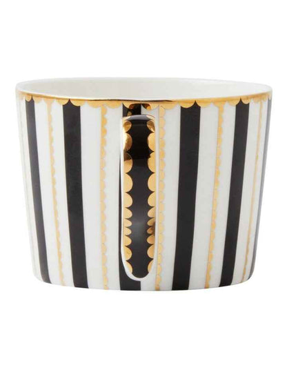 Teas & C's Regency Cup & Saucer 240ml Gift Boxed in Black