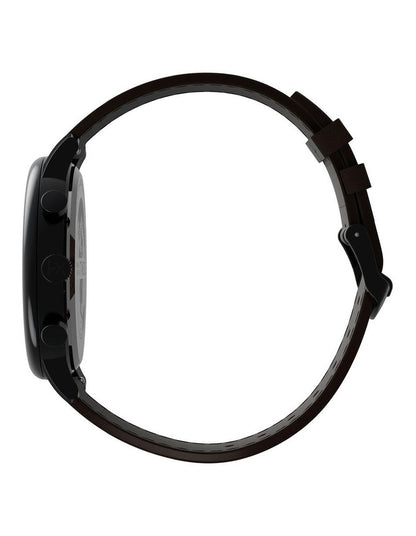 Chicago Chrono Leather Watch in Brown