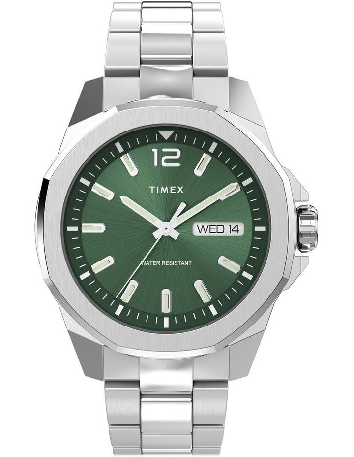 Essex Ave Stainless Steel Watch in Silver