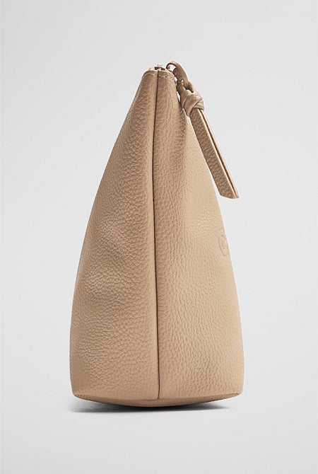 Branded Detail Tri Cosmetic Bag